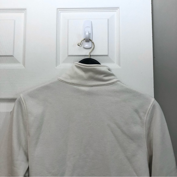 Under Armour Women's Delma 1/4 Zip Fleece Cold Outerlayer Pullover in White M - Picture 14 of 16